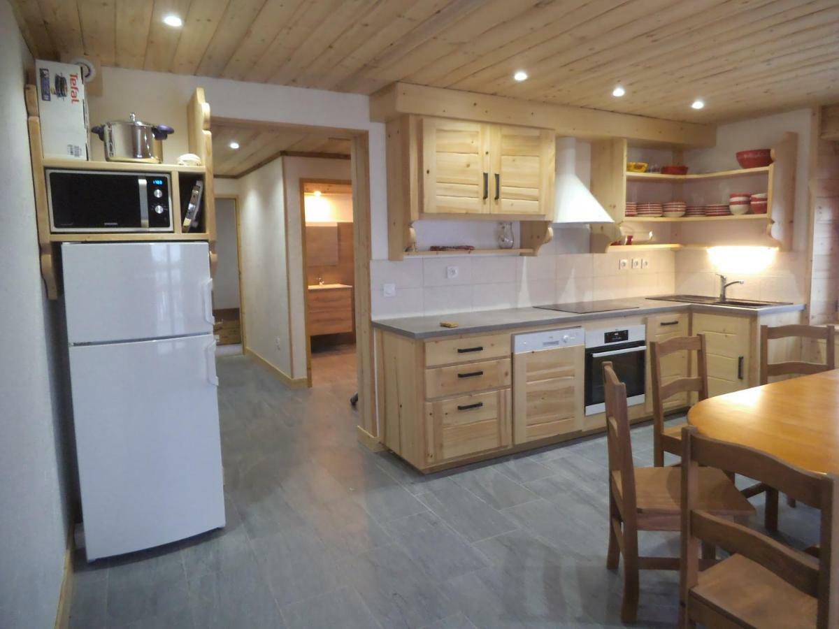 Chalet Le Bois Joli 阿尔克河畔博讷瓦勒 外观 照片